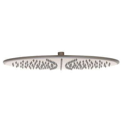 Round 400mm Stainless Steel Rain Shower Head, Brushed Nickel