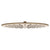 Round 400mm Stainless Steel Rain Shower Head, Brushed Brass (Gold)