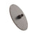 Round 250mm Stainless Steel Rain Shower Head, Brushed Gunmetal