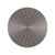 Round 250mm Stainless Steel Rain Shower Head, Brushed Gunmetal