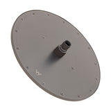 Round 300mm Stainless Steel Rain Shower Head, Brushed Gunmetal