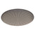 Round 400mm Stainless Steel Rain Shower Head, Brushed Gunmetal