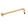 Round 400mm Shower Wall Arm, Brushed Brass (Gold)