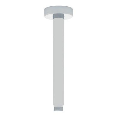 Round 200mm Shower Ceiling Dropper Arm, Polished Chrome