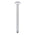 Round 300mm Shower Ceiling Dropper Arm, Polished Chrome