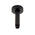 Round 100mm Shower Ceiling Dropper Arm, Matte Black