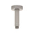 Round 100mm Shower Ceiling Dropper Arm, Brushed Nickel