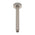 Round 200mm Shower Ceiling Dropper Arm, Brushed Nickel