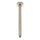 Round 300mm Shower Ceiling Dropper Arm, Brushed Nickel