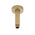 Round 100mm Shower Ceiling Dropper Arm, Brushed Brass (Gold)