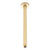 Round 300mm Shower Ceiling Dropper Arm, Brushed Brass (Gold)