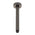 Round 200mm Shower Ceiling Dropper Arm, Brushed Gunmetal