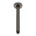 Round 200mm Shower Ceiling Dropper Arm, Brushed Gunmetal