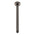 Round 300mm Shower Ceiling Dropper Arm, Brushed Gunmetal