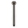 Round 300mm Shower Ceiling Dropper Arm, Brushed Gunmetal