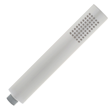 Tube Round Hand Shower on Rail, Polished Chrome