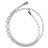 PVC Shower Hose - 1500mm, Silver / Polished Chrome