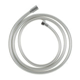 PVC Shower Hose - 2000mm, Silver / Polished Chrome