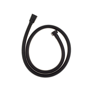 Stainless Steel Shower Hose - 1000mm, Matte Black