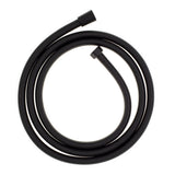 PVC Shower Hose - 2000mm, Matte Black