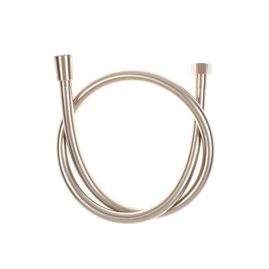 PVC Shower Hose - 1000mm, Brushed Nickel