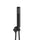 Tube Round Hand Shower with Holder, Matte Black