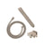 Tube Round Hand Shower with Holder, Brushed Nickel