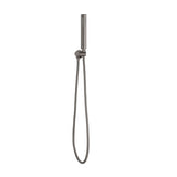 Tube Round Hand Shower with Holder, Brushed Gunmetal