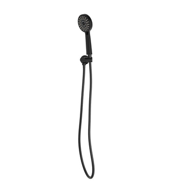 Profile Round 3-Function Hand Shower with Holder, Matte Black