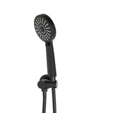 Profile Round 3-Function Hand Shower with Holder, Matte Black