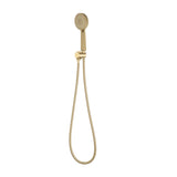 Profile Round 3-Function Hand Shower with Holder, Brushed Brass