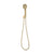 Profile Round 3-Function Hand Shower with Holder, Brushed Brass