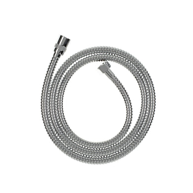Tube Round Hand Shower on Rail, Polished Chrome