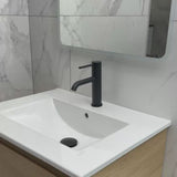 Profile III Short Basin Mixer, Chromium Matte Black