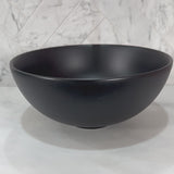 Salata Petite 320mm Above-Counter Round Basin, Matte Black