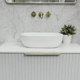 Julio 455mm x 325mm Above-Counter Basin, Gloss White