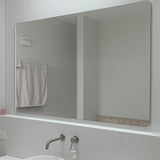 Retti Rectangular 1800mm x 600mm Frameless Mirror with Polished Edge and Rounded Corners