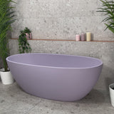 Byron Egg 1600mm Oval Freestanding Bath, Matte Lilac - SPECIAL EDITION