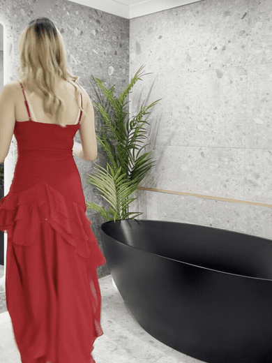 Retti Rectangular 1800mm x 900mm Frontlit and Backlit LED Frameless Mirror with Frosted Glass Border and Demister