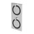 Phoenix Ortho Twin Shower/ Wall Mixer | Chrome |