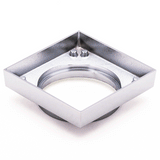 Brass Tile Insert Floor Waste | 90mm Outlet, Polished Chrome