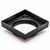 Brass Tile Insert Floor Waste | 90mm Outlet, Matte Black