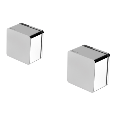 Phoenix Alia Wall top Assemblies Available with Standard or Extended 15mm Spindles | Chrome |