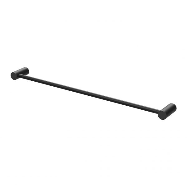 Phoenix Vivid Slimline Single Towel Rail 600mm, Matte Black