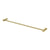 Phoenix Vivid Slimline Single Towel Rail 600mm | Brushed Gold |