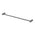 Phoenix Vivid Slimline Single Towel Rail 600mm | Brushed Carbon |
