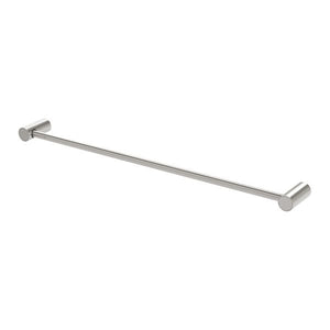 Phoenix Vivid Slimline Single Towel Rail 600mm | Brushed Nickel |