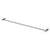 Phoenix Vivid Slimline Single Towel Rail 800mm | Chrome |