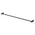 Phoenix Vivid Slimline Single Towel Rail 800mm | Matte Black |