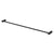 Phoenix Vivid Slimline Single Towel Rail 800mm | Matte Black |